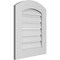 Ekena Millwork Arch Top Surface Mount PVC Gable Vent: Non-Functional, w/ 3-1/2"W x 1"P Standard Frame, 20"W x 22"H GVPAR20X2201SN - alternate 3